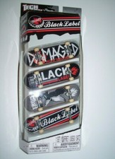 TECH DECK SET OF 4 BLACK LABEL