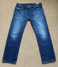 Diesel Larkee Regular-Straight 0818N Denim Jeans W34-L30 Lovely Condition