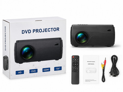 Multimedia dvd projector - hd,