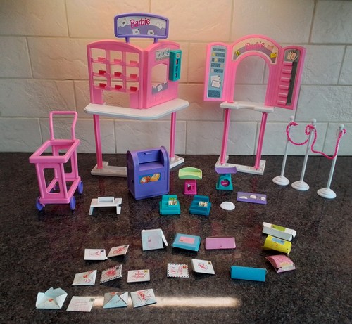 Barbie post office and - barbie,
