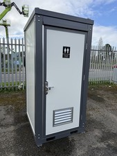 New portable single toilet - new,