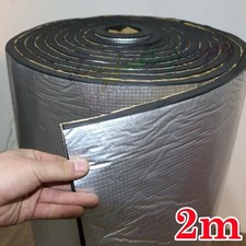 2M Sound Deadening Roll 1sqm Car Van Heat Insulation 10mm Closed Cell Foam Mat