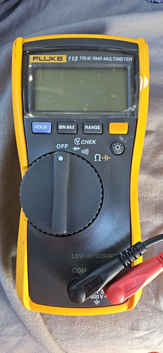 Fluke 113 true rms digital - rms,