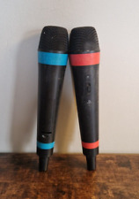 SingStar PS3 Wireless Microphones  PlayStation PS4/PS3. Item is un-tested.