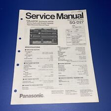Panasonic Service Manual