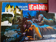 PARKER   ESCAPE FROM COLDITZ  GAME IS COMPLETE FROM 1970S