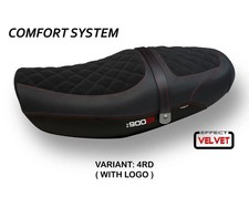 Seat cover Natal Black Velvet