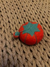 Vintage red and green tomato