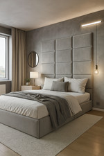 Luxury Light Grey Velvet