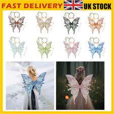Women’s Butterfly Wings Cape Adult Fairy Pixie Cloak Fancy Dress Costume✨