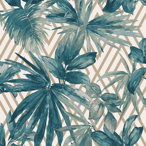 Grandeco forage geometric - grandeco, leaf