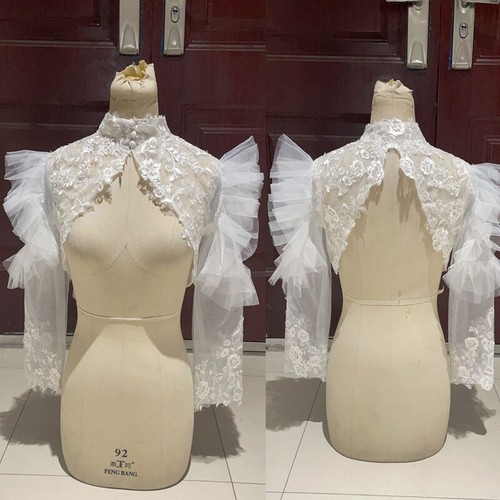 Wedding jacket lace tulle - wedding,
