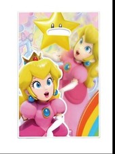 10 X Princess Peaches Gift Loot Bags Super Mario Kids Birthday Party Goody Game
