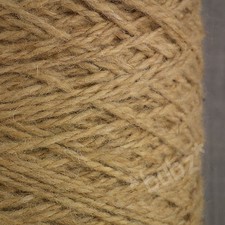 BERBER RUG MAKING WOOL BISCUIT 400g CONE LATCH HOOK CARPET WEAVE YARN BROWN BB28