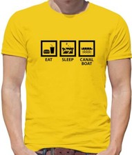 Eat Sleep Canal - Mens T-Shirt