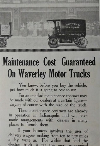 Waverley electric motor - waverley, trucks
