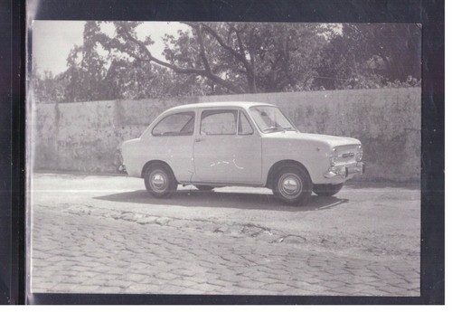 Photograph photo car fiat 850 - photograph,