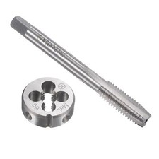 M8 M10 Metric Left Hand Tap and Die Set Machine Thread Tap with Round Die