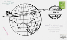 Concorde Flown Cover: 1976