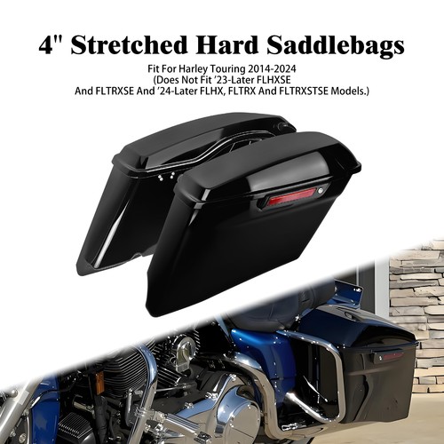 Black stretched hard - 4",