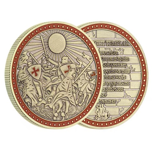 Knights templar coin - knights,