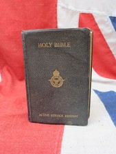 WWII RAF Royal Air Force Issue Active Service Edition Holy Bible
