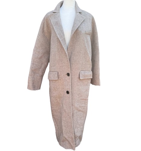 Zara pea coat - coat, long