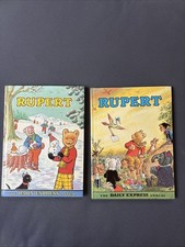 Two Vintage Rupert Daily