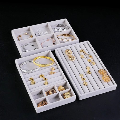 8pcs jewelry storage tray set - 8pcs,