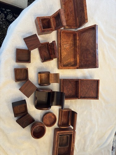 Thuya burl wood boxes - thuya,