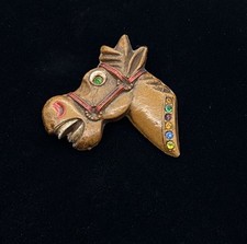 Old Early Plastic Horse Head