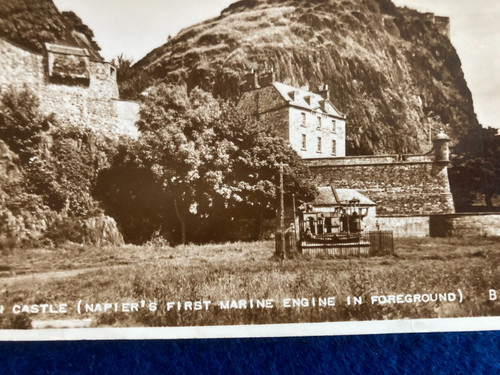 Vintage postcard dumbarton - vintage,