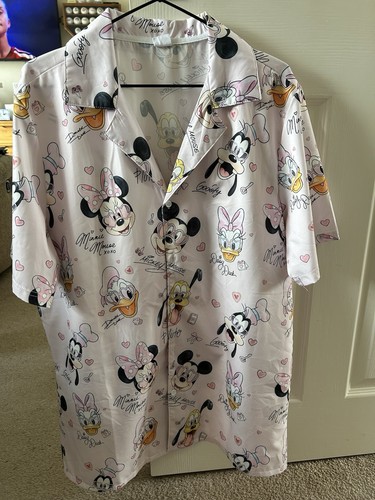 Disney hawaiian shirt - shirt, pink