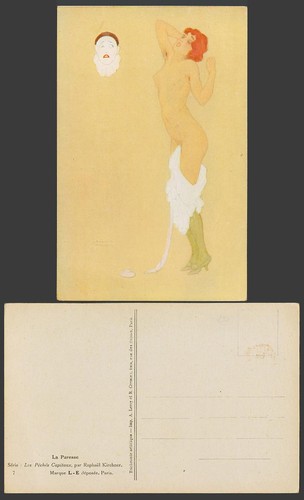 Raphael kirchner old postcard - kirchner,