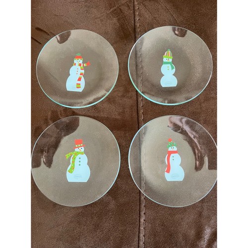 Pampered chef snowmen round - snowmen,