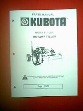 KUBOTA TRACTOR ROTARY TILLER