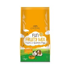 Country Value Guinea Pig Food Nuggets Fruity Mix With Vitamins 1.5kg 10kg