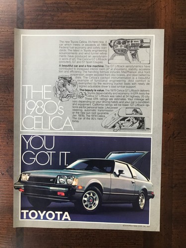 1978 vintage original print - , ad