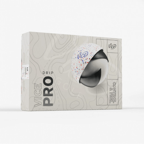 Vice pro golf balls - balls, red