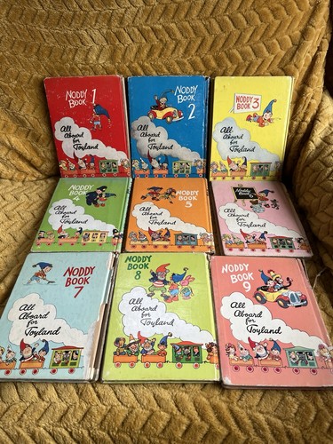 Noddy books 1970s - noddy,