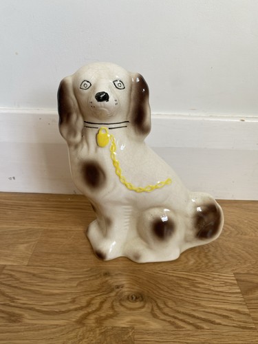 Vintage staffordshire dog - staffordshire,