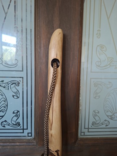 Hiking stick made - , in