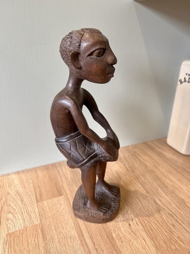 Antique vintage african wooden - vintage,