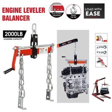 2000LB Engine Load Leveler Chain Hoist Crane Lift Balancer for Garage Workshop
