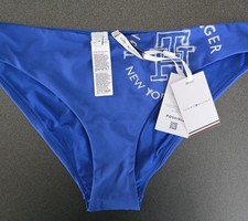 Tommy Hilfiger Women's Navy Blue Bikini Bottoms Size M Brand New With Tags