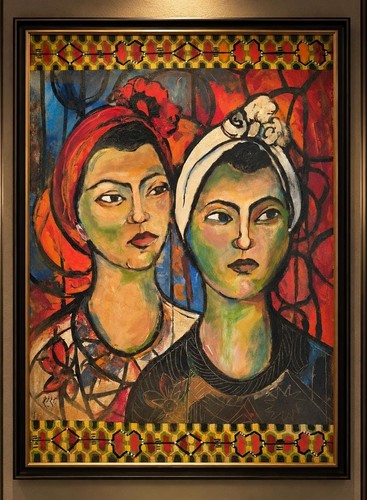 Oil canvas painting - oil,
