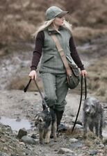Hoggs of Fife Roslin Ladies Technical Tweed Waistcoat Size 10 Ladies Shooting 