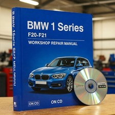 BMW 1 Series 2011 - 2017 F20 F21 Workshop Manual Repair Guide on CD