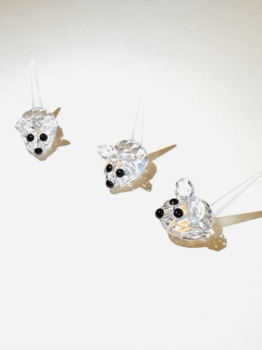 Swarovski silver crystal mini - silver,