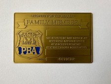 NEW NYPD PBA LIFETIME GOLD